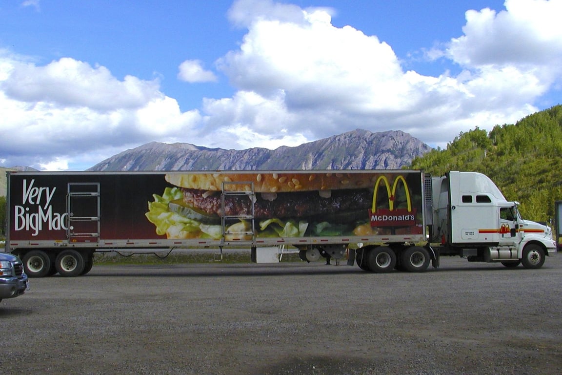 truck towing travel trailer