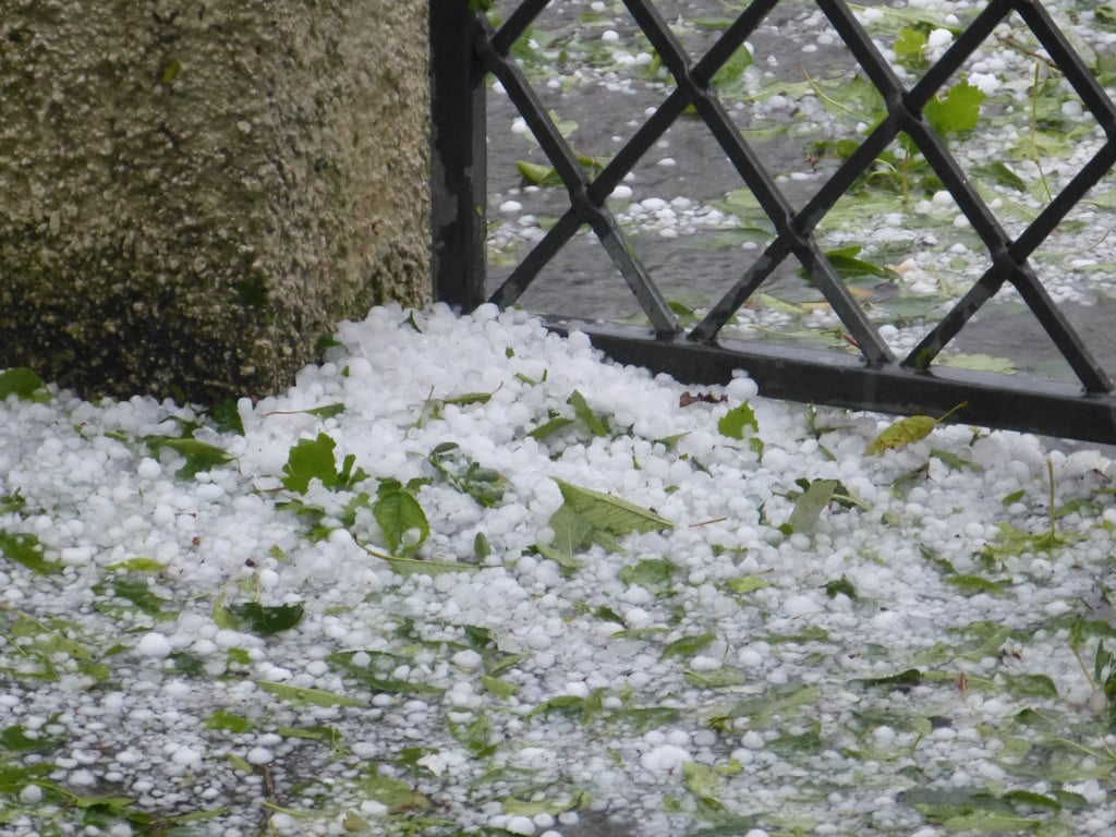 hail damaged roof inspection