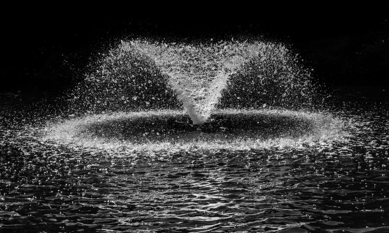 burst water pipe