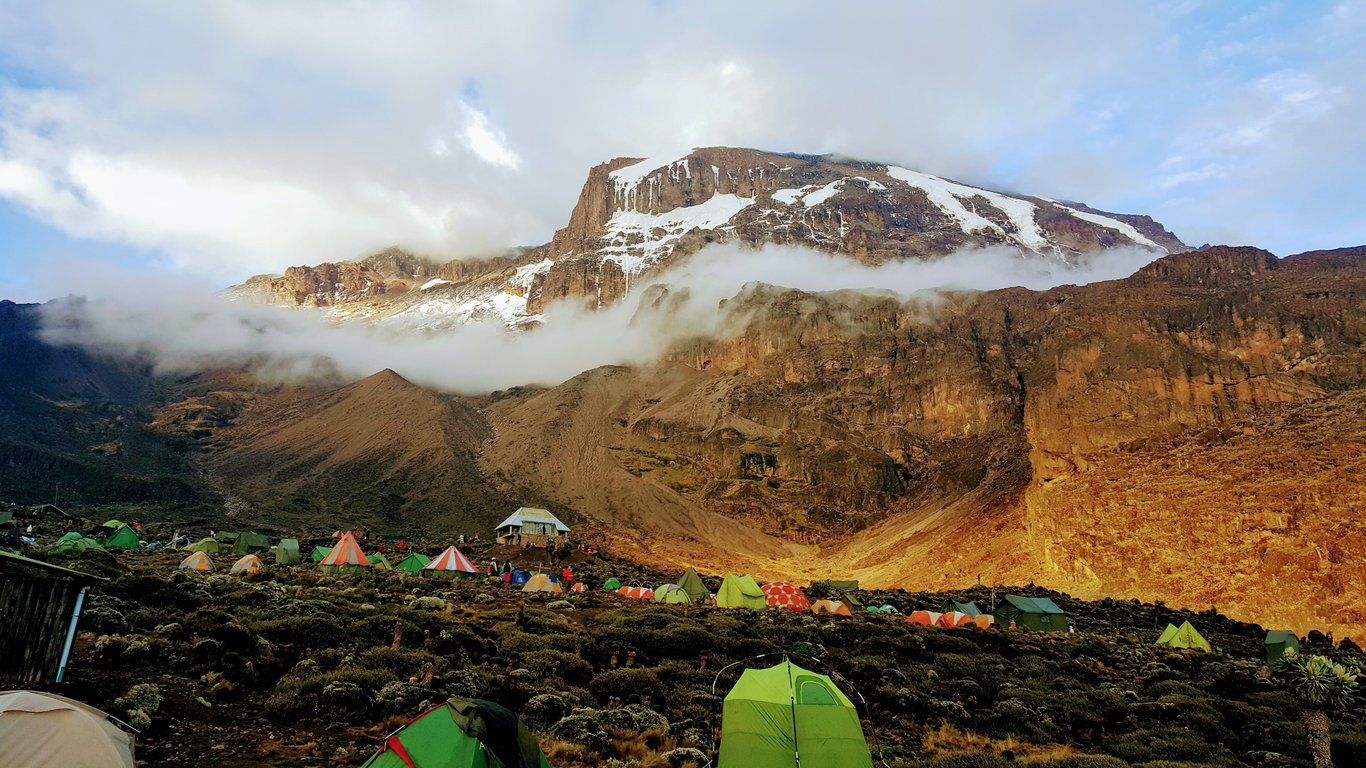 trekking-pole tent