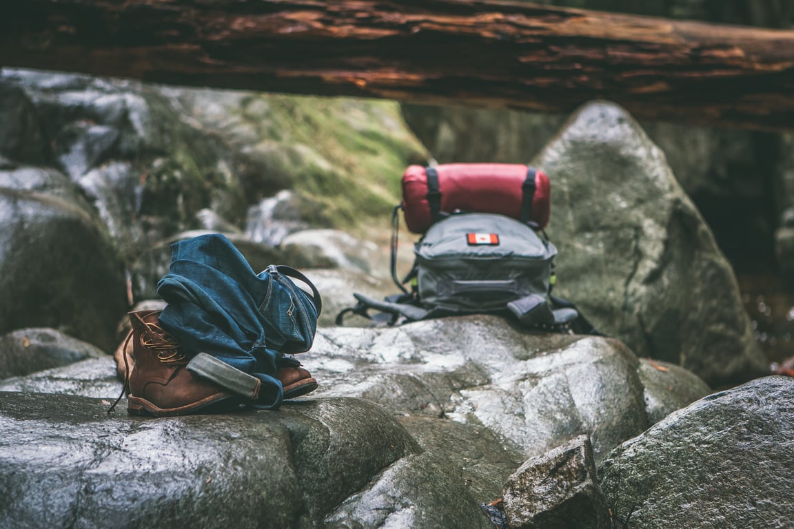 compact travel trailer camping gear