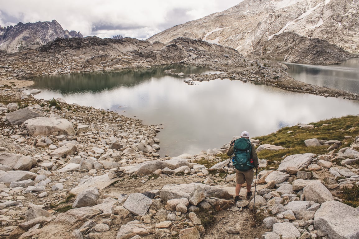 backcountry hiking trail