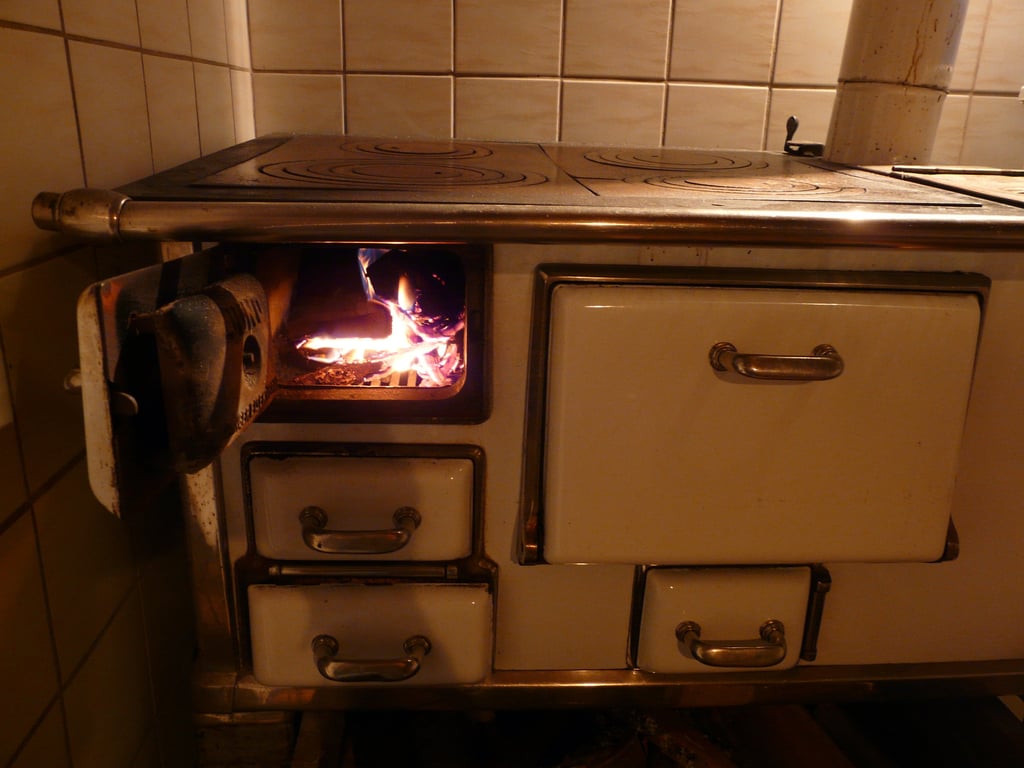 hot tent wood stove