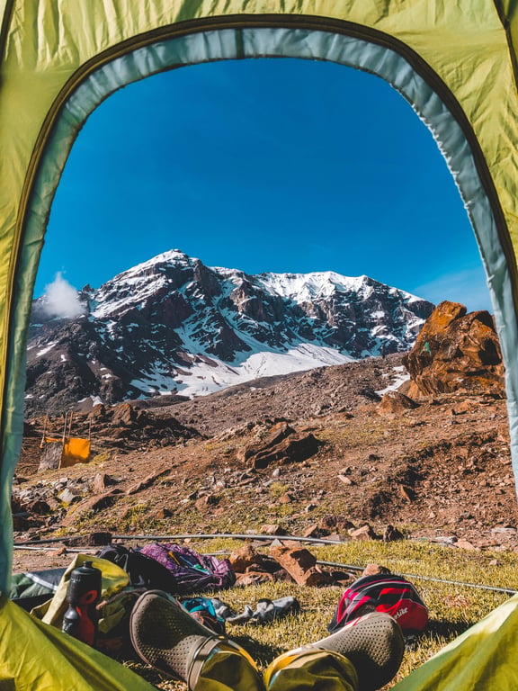 family car camping tent