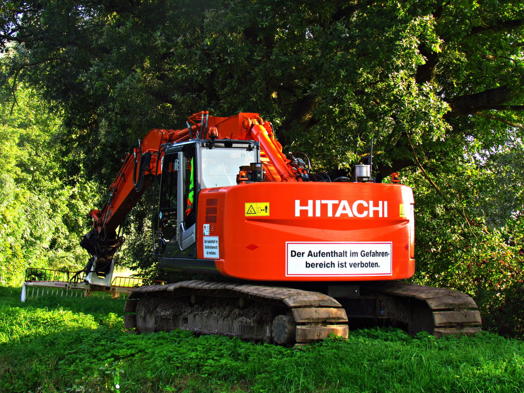 Caterpillar excavator