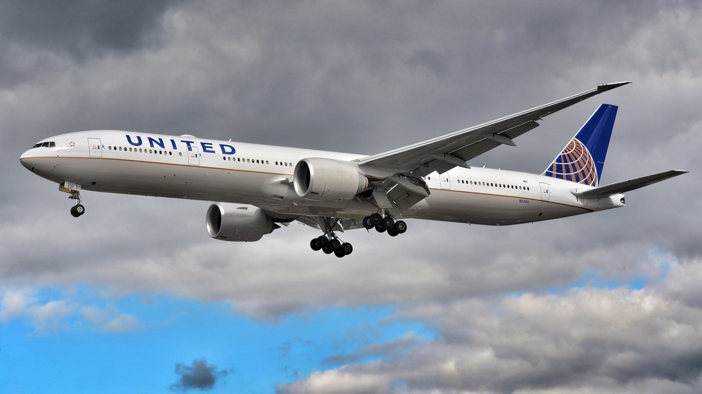 United Airlines aircraft