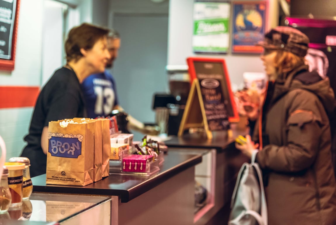 food concession trailer interior