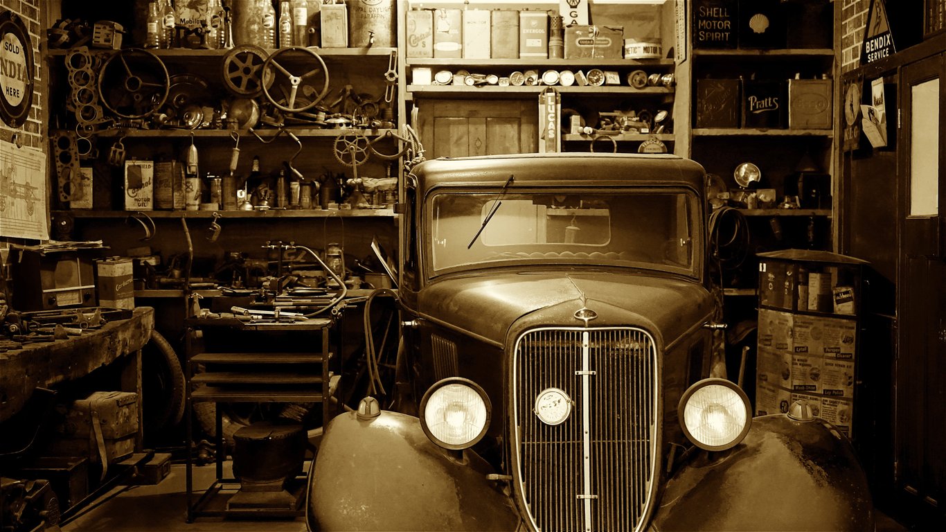 car repair shop