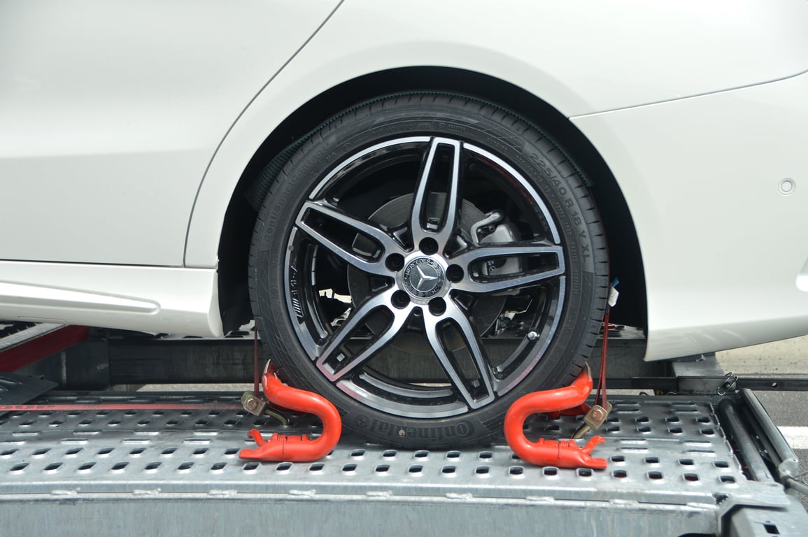 car trailer towing