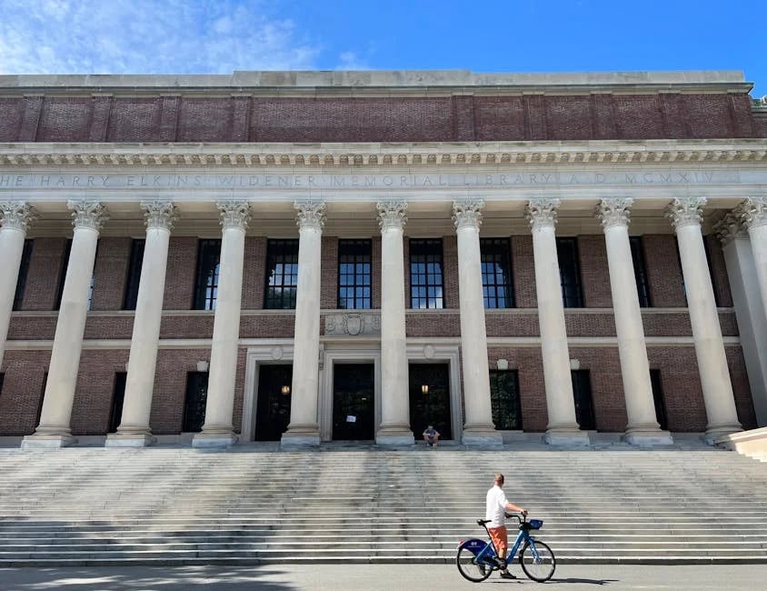 "A focused student studying in a Cambridge library, capturing the dedication required as mentioned in 'Top 7 Secrets to Secure a 2025 Cambridge Scholarship'."