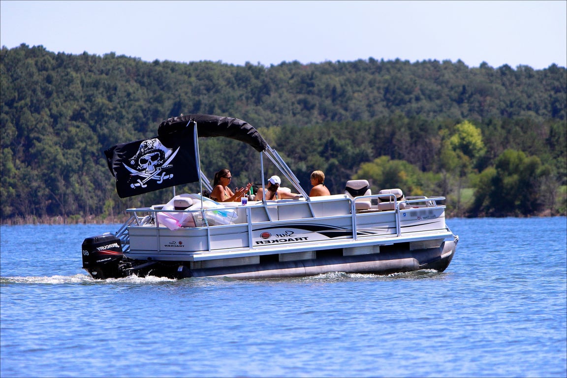 used pontoon boat trailer