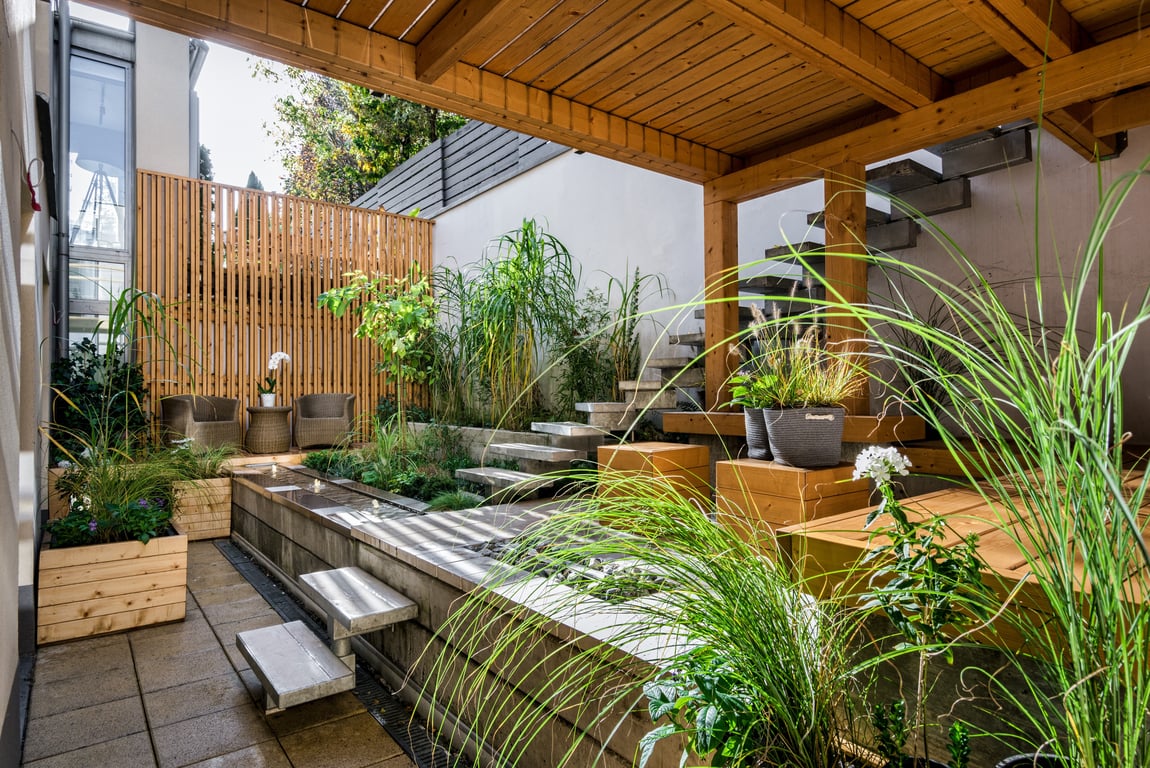 backyard patio landscaping