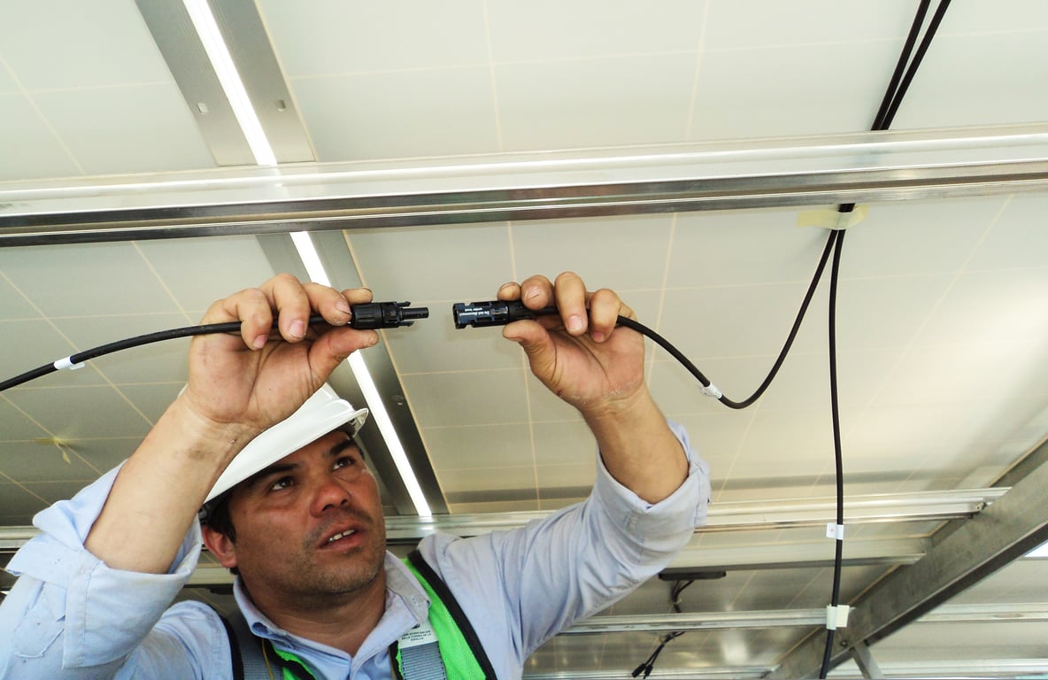 solar panel repair technician