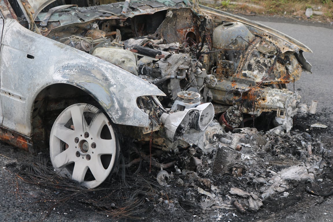 repaired car after accident