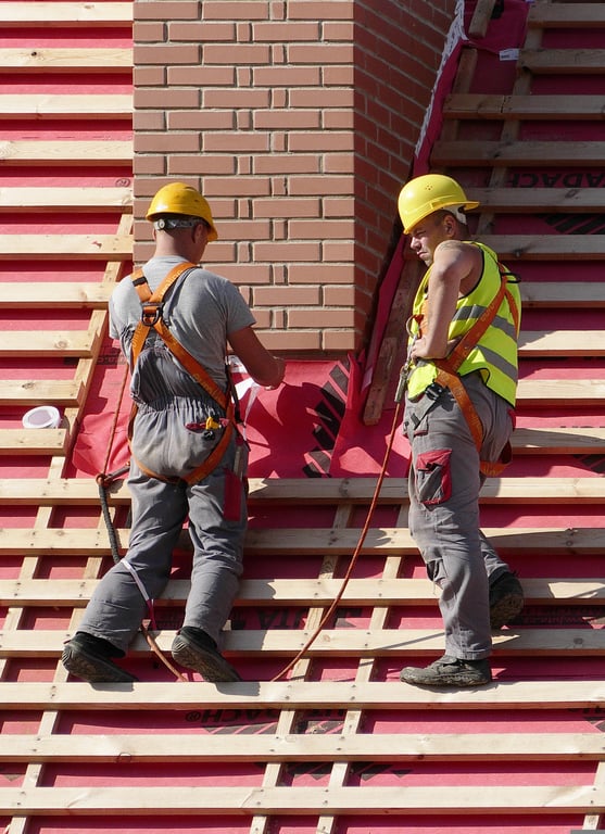 roof replacement workers