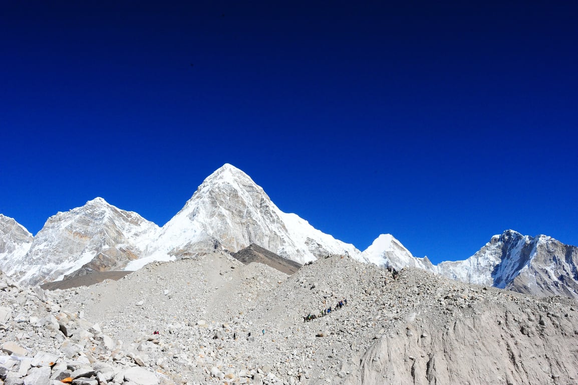Everest Base Camp Khumbu Glacier