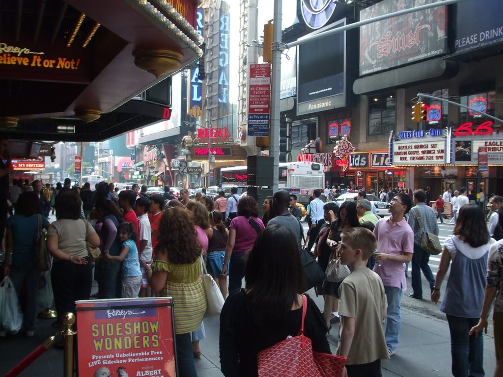 Broadway theaters New York