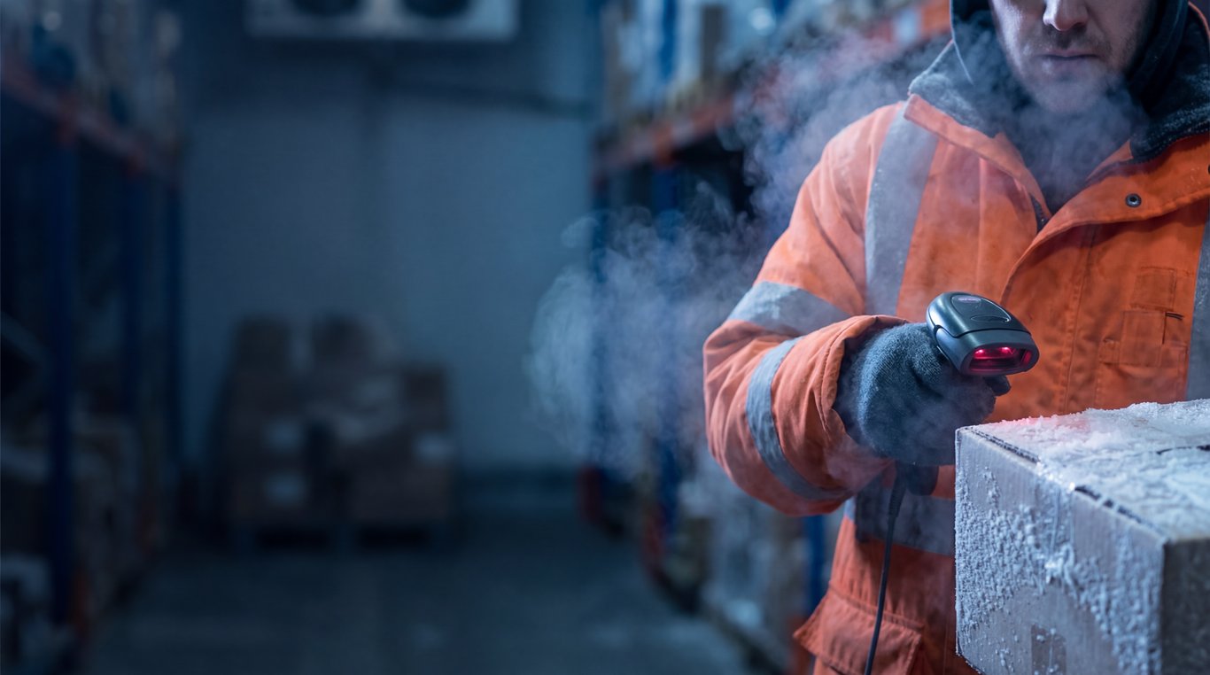 warehouse workers barcode scanning