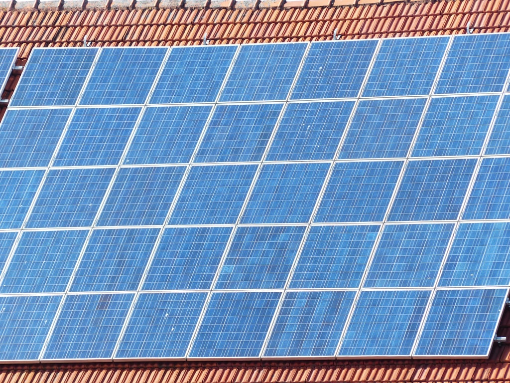 solar roof installation