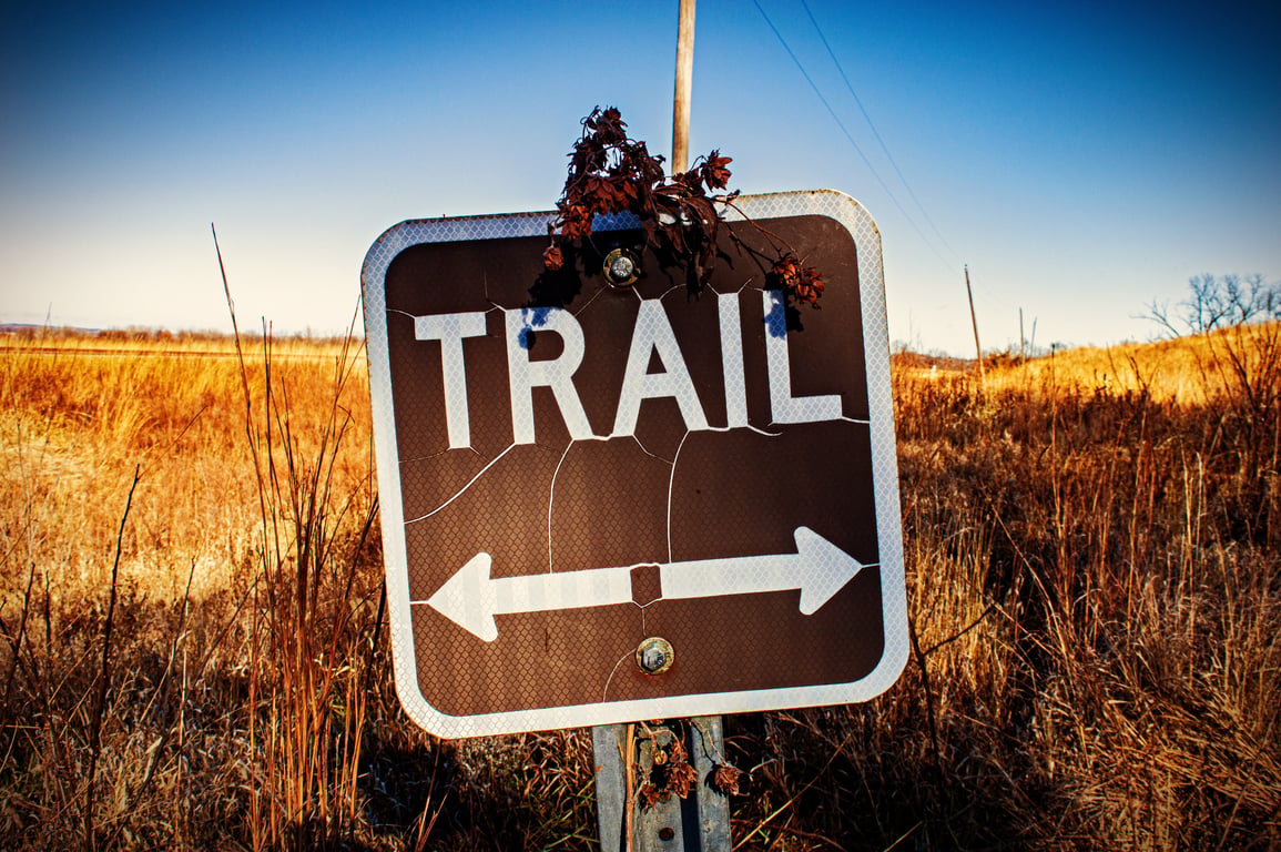 hiking trailhead
