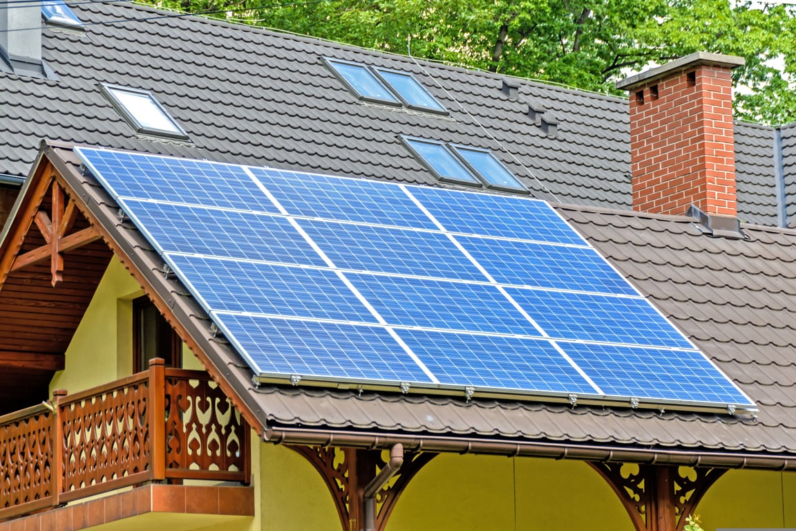rooftop solar panels