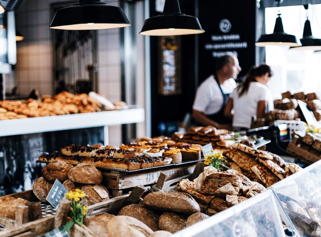 custom food trailer interior