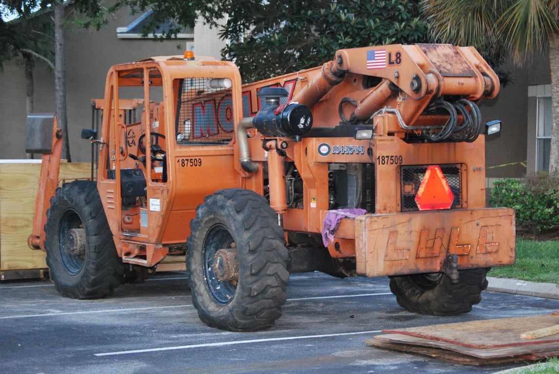non-marking forklift tires