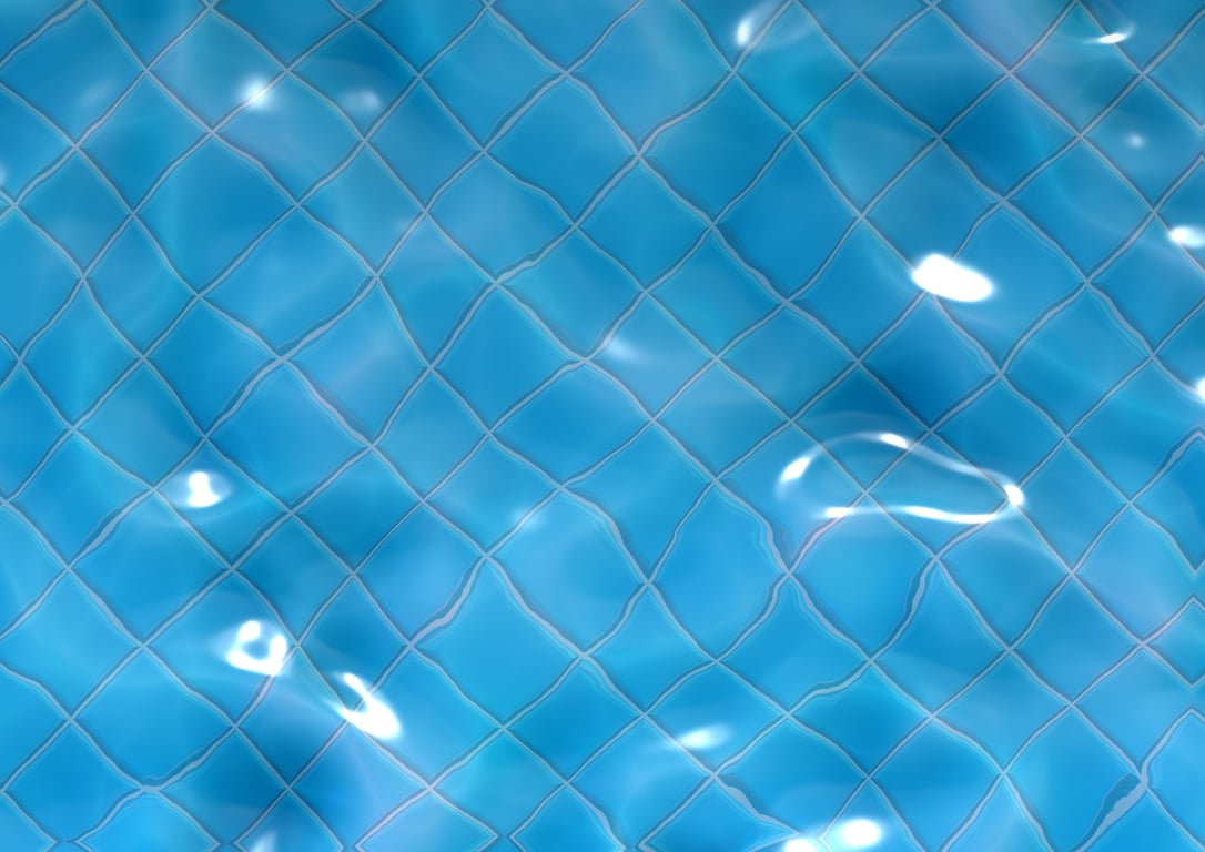 vinyl-lined swimming pool