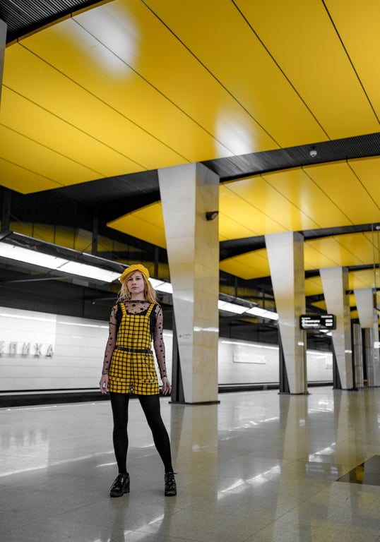 World Cup stadium metro station