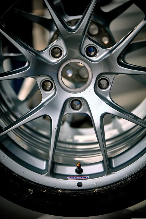 tire shop wheel balancing