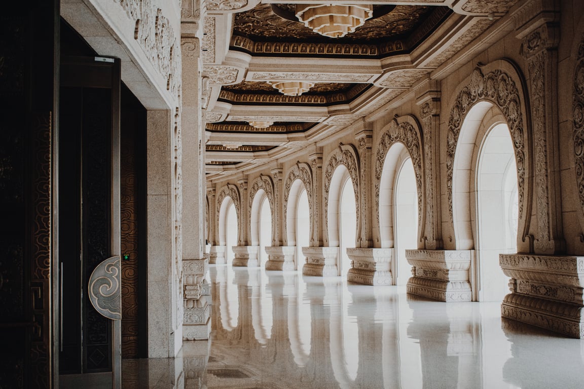 Rainbow Corridor art installation