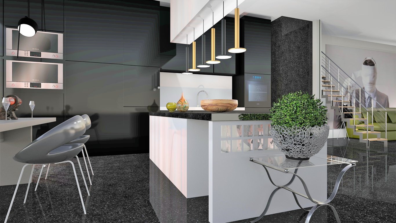 modern kitchen island lighting
