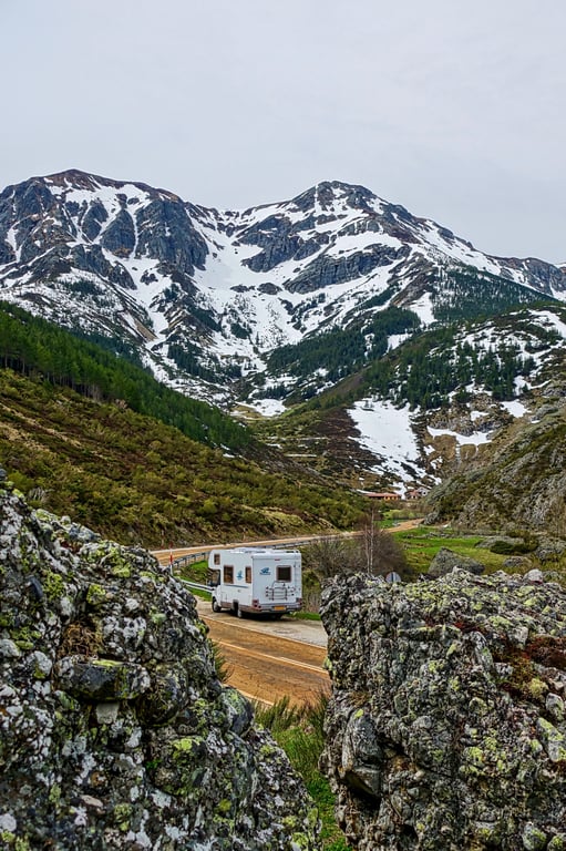 RV campground hookup