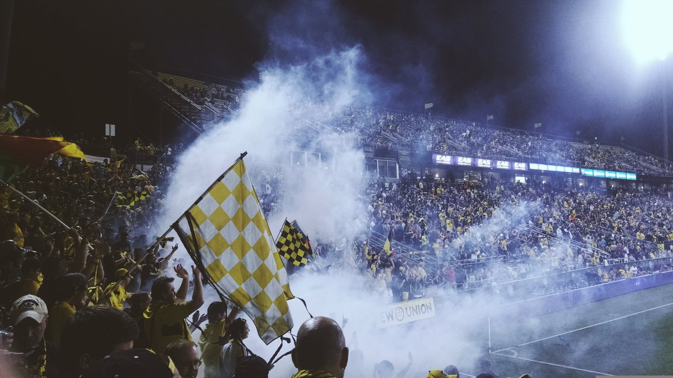 football stadium crowd