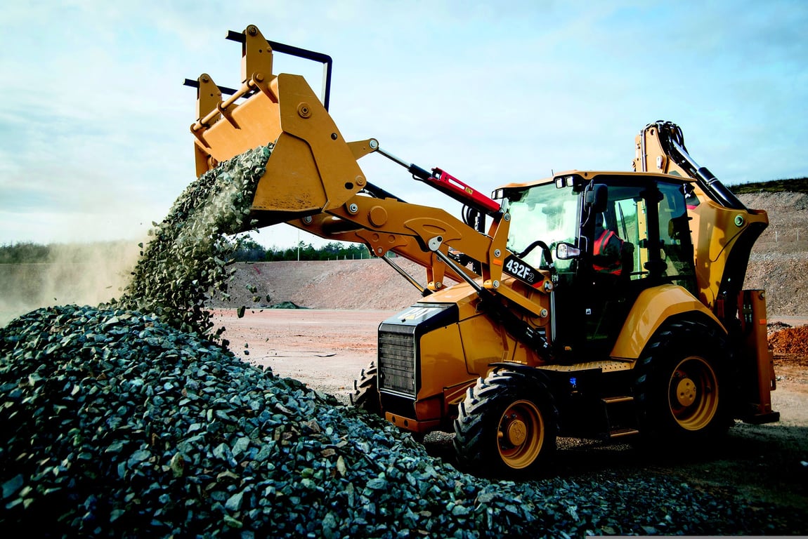 compact backhoe loader