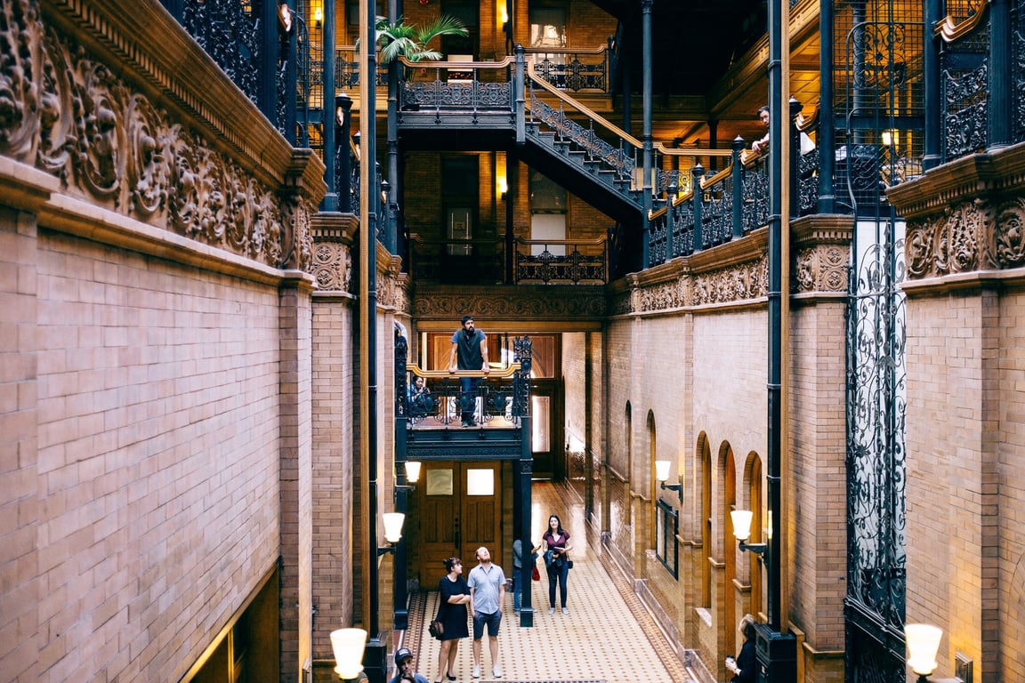 Bradbury Building interior
