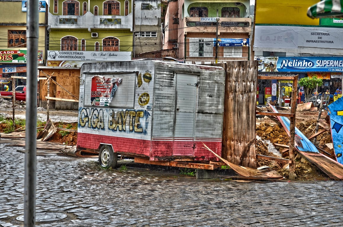 tow truck with travel trailer