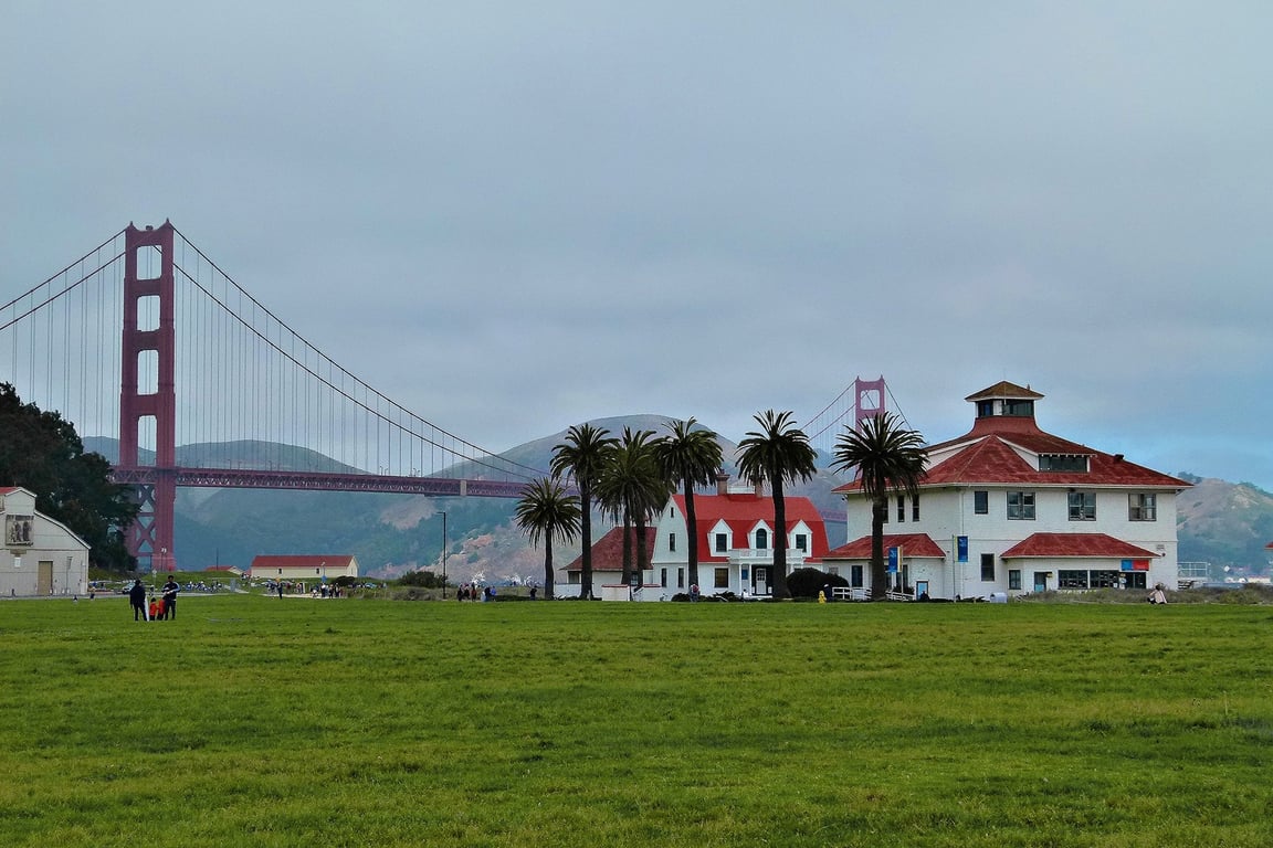 Fort Point Golden Gate Bridge
