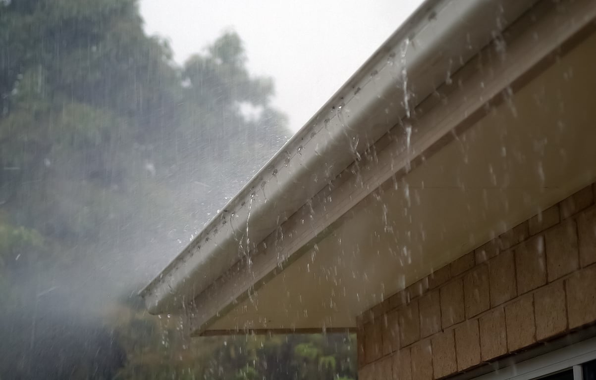storm damaged roof shingles