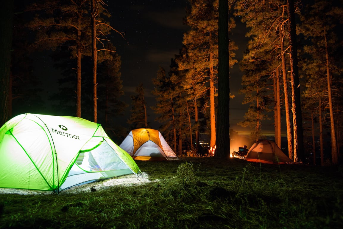family camping tent