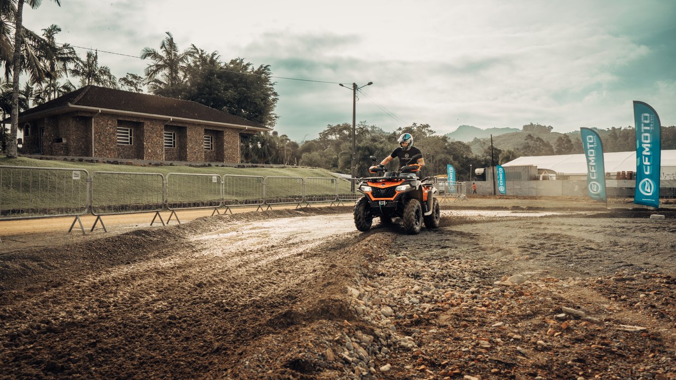 all-terrain tire gravel road