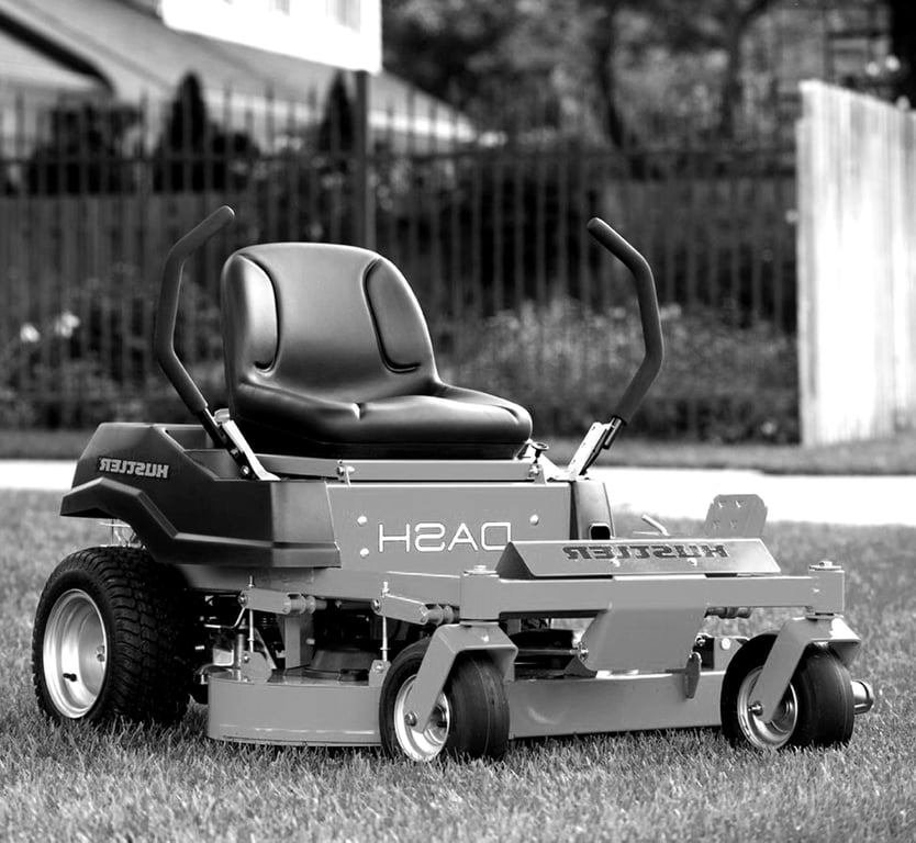 lawn core aeration machine