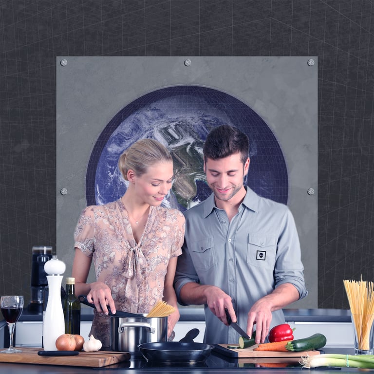 food trailer kitchen interior