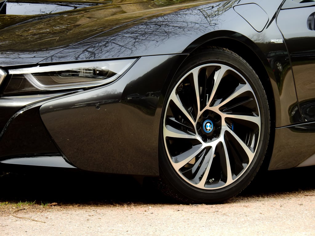 electric car tire inspection