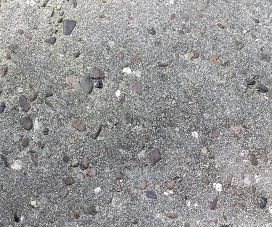 polished concrete garage floor