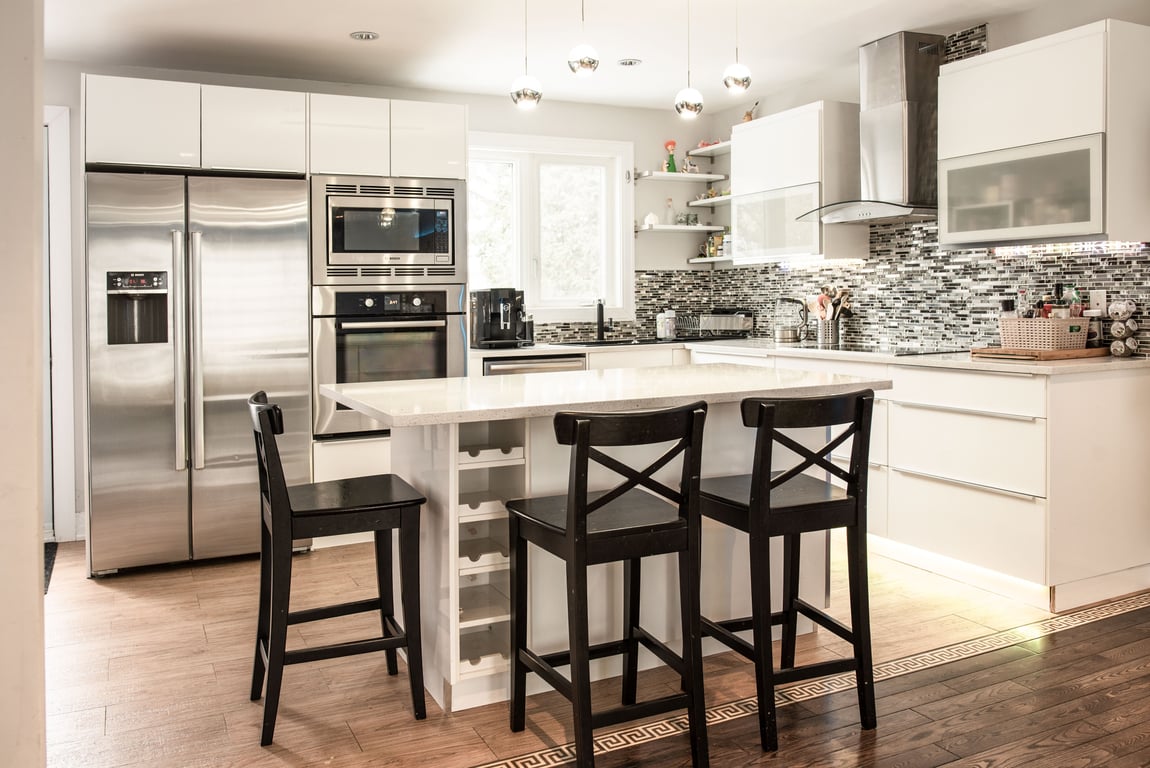 modern kitchen renovation