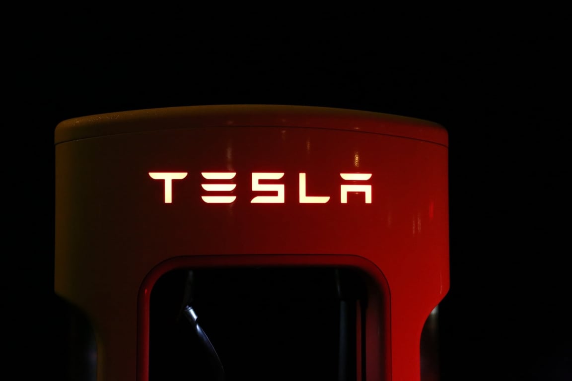 Tesla Supercharger station