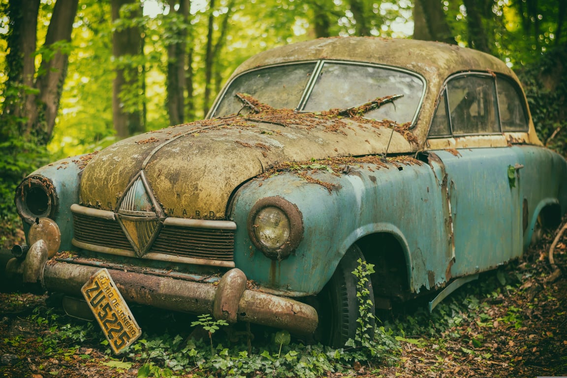 car junkyard