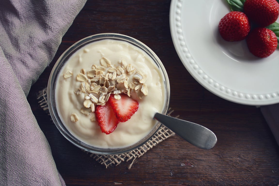 Greek yogurt breakfast