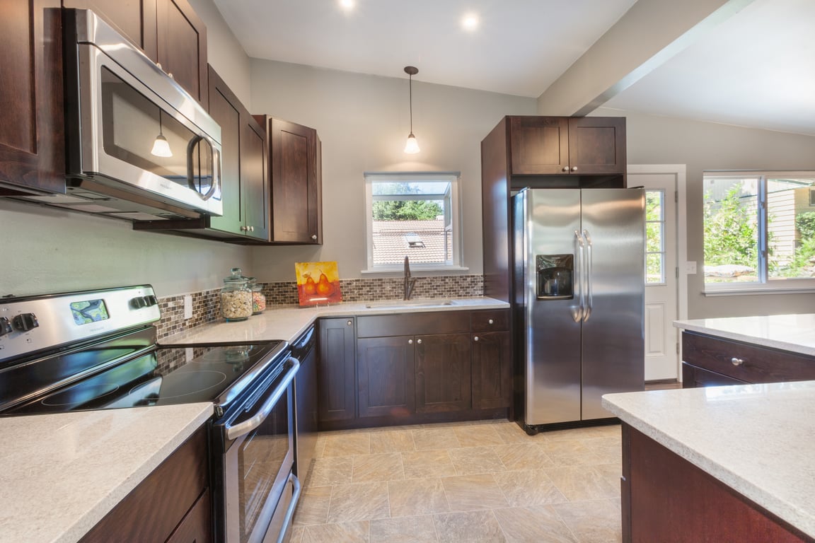 modern kitchen layout